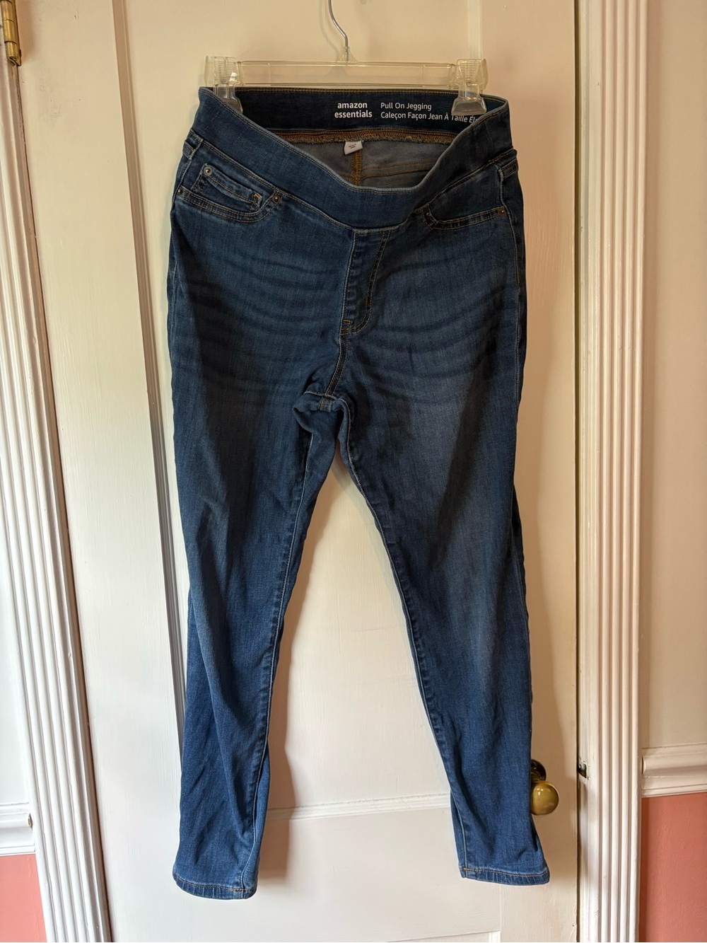 Amazon Essentials Women’s Pull-On Jeggings - Dark Blue size 10 short